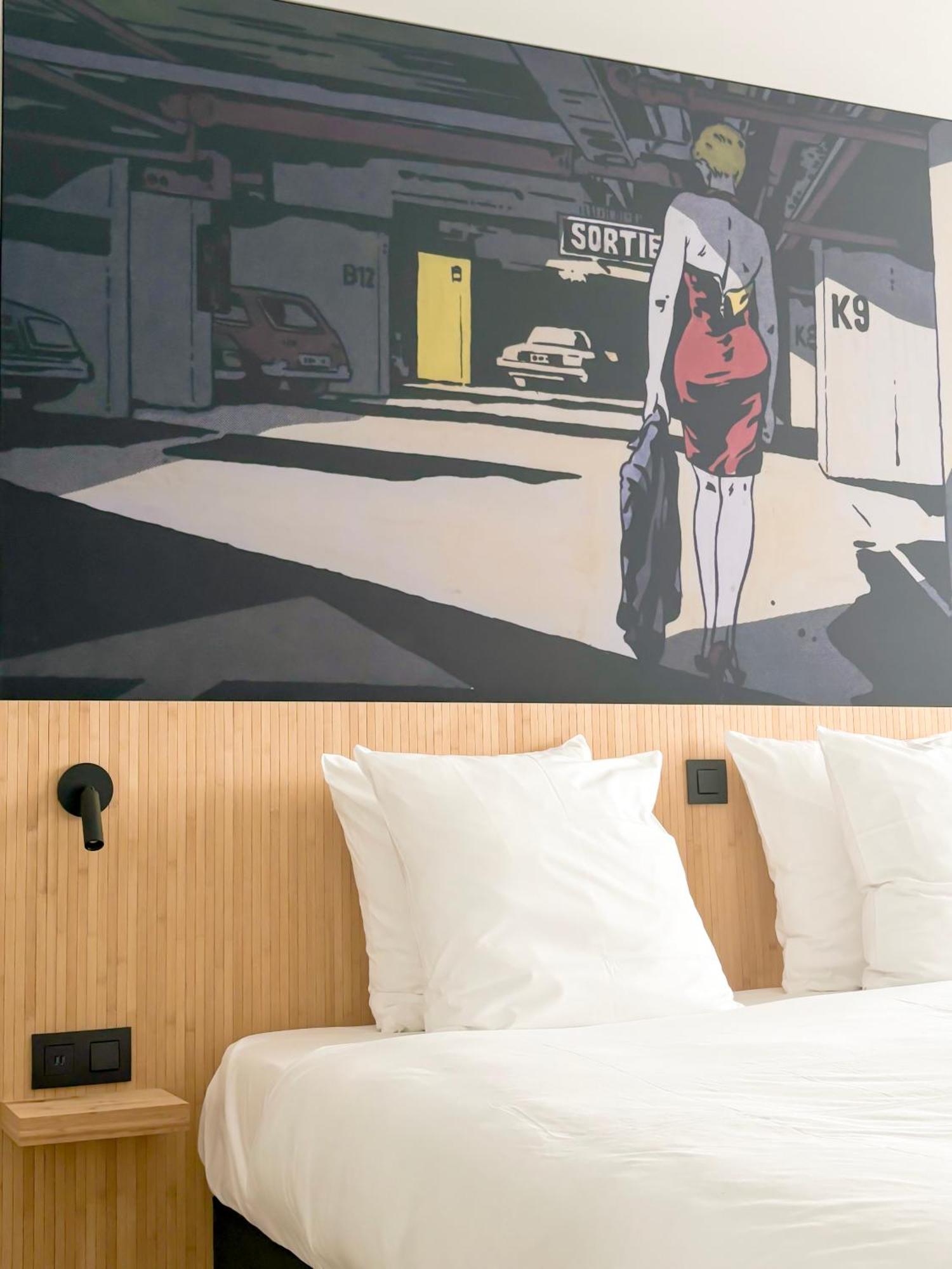 Comic Art Hotel Gent Exteriör bild