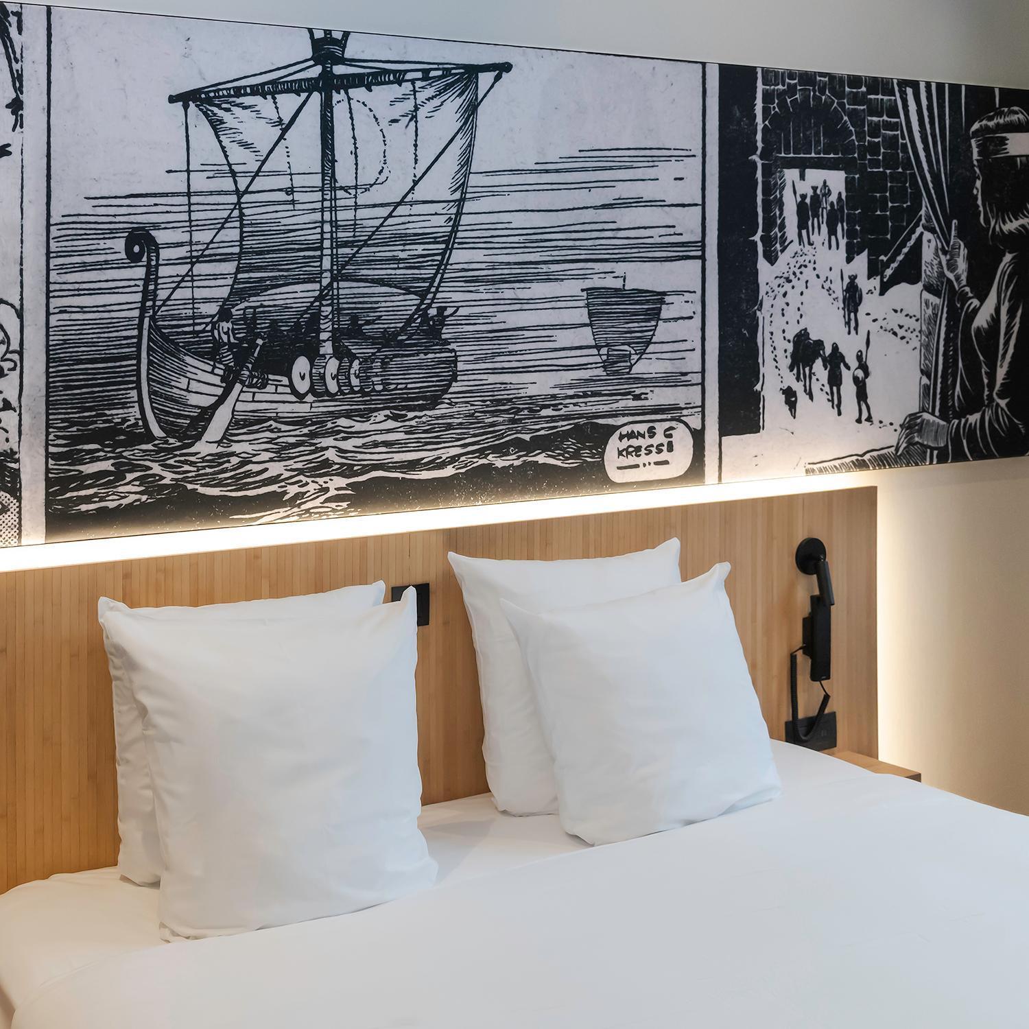 Comic Art Hotel Gent Exteriör bild